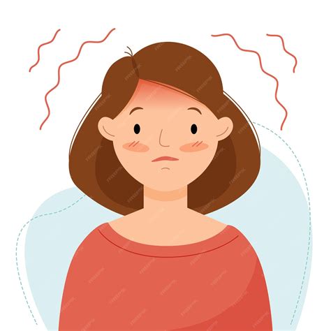 Premium Vector The Woman Is Embarrassed And Ashamed Girl In Confusion Vector Flat Illustration