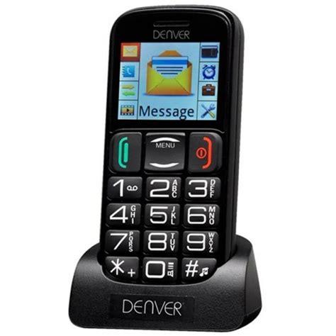 Denver Gsp 110 Big Button Mobile Phone For Elderly Unlocked Senior