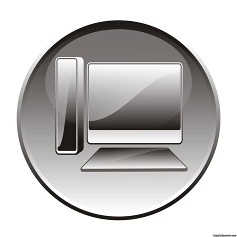 Vector For Free Use Computer Icon