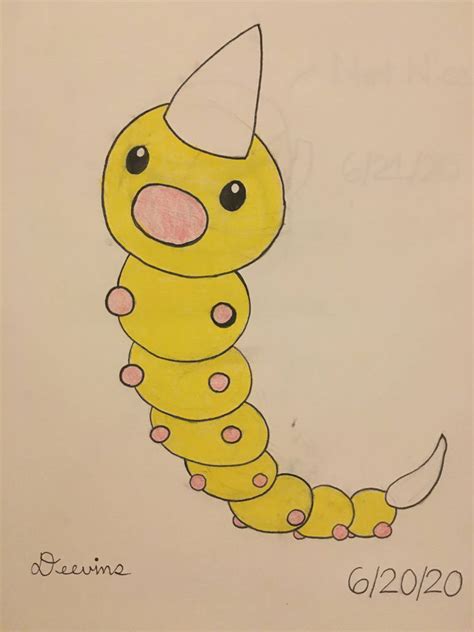 Shiny Weedle By Deevins On Deviantart