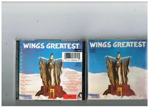 Paul Mccartney Cd Wings Greatest Hitsthe Beatles Best Of 602