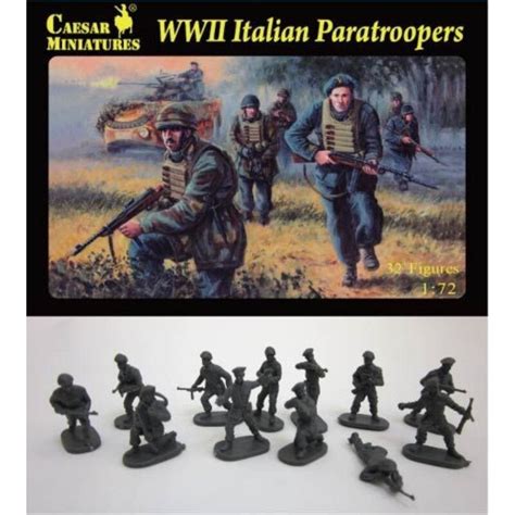 Figuras Wwii Italian Paratroopers 172 Caesar Miniatures 075 Con