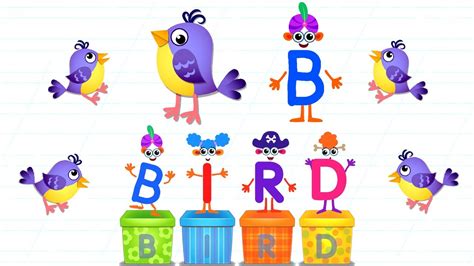 Bini Abc Alphabet 2 Learn To Write The Letter B And Spell The Word