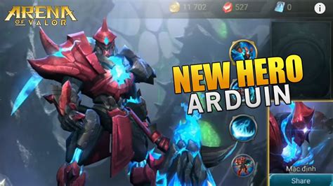 We strive to create the most riveting and balanced gameplay, so you can turn the tide of battle and vie for glory no matter the odds. Arena of Valor New Hero Arduin (Gameplay) - YouTube
