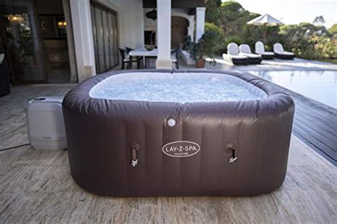 Lazy Spa Maldives Luxury Hot Tub 8 Hydrojet Pro Massage System Inflat Yum Yum Mama