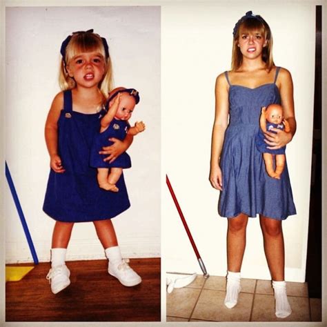 People Recreated Their Childhood Photos And They Reek Of Nostalgia