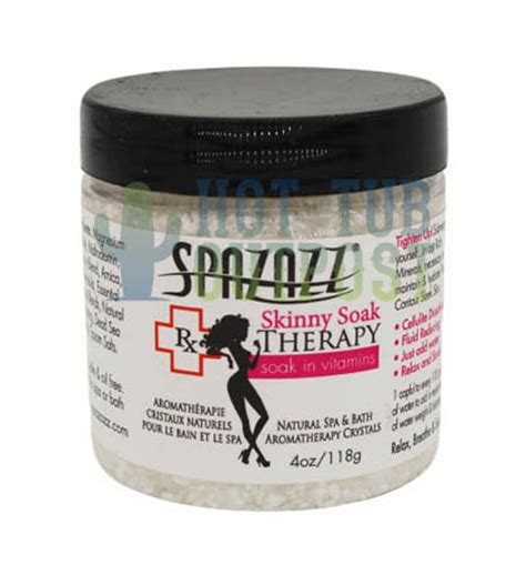 spazazz rx skinny therapy fragrance 4 oz crystals spazazz skinny 4oz