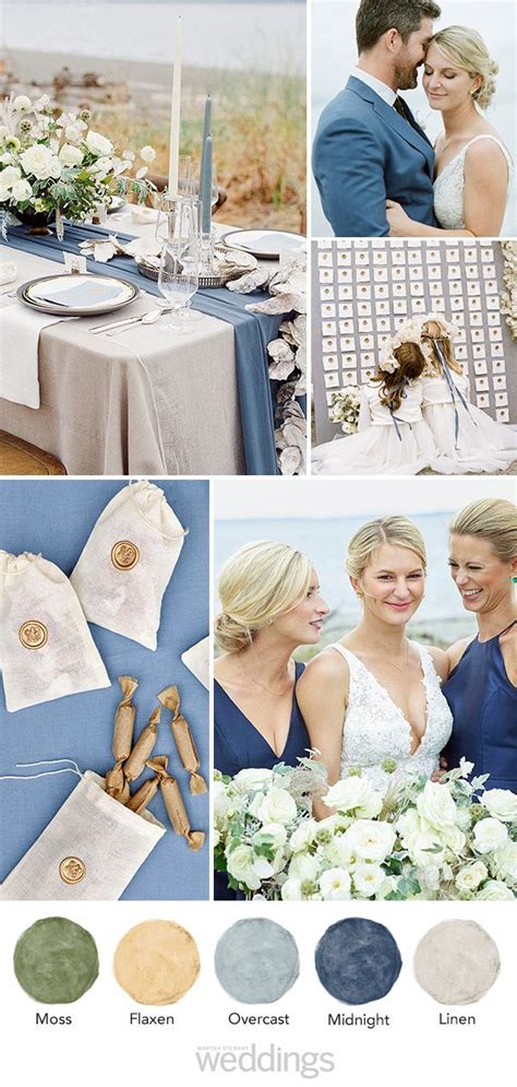 45 Tried And True Wedding Color Schemes To Inspire Your Own Beach