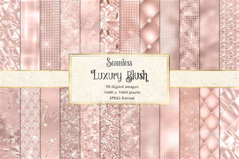 Luxury Blush Textures Textures ~ Creative Market