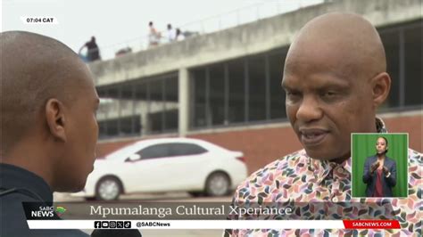 Mpumalanga Cultural Xperience Godfrey Ntombela Speaks To Sabc News About The Launch In