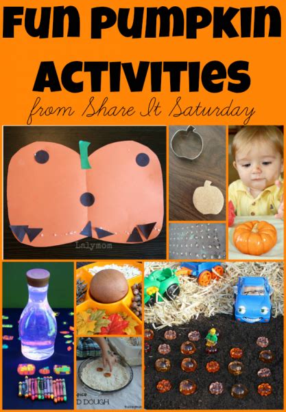 Fun Pumpkin Activities For Kids Fun A Day