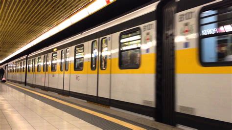 Metropolitana Milano Metro Linea Gialla M3 Youtube