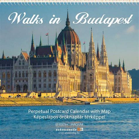 Könyv Walks In Budapest Képeslapos öröknaptár Térképpel