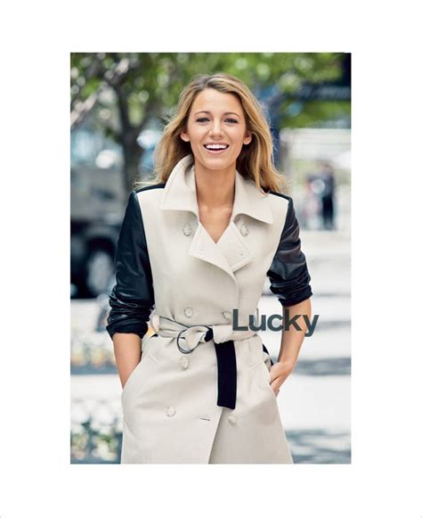 Blake Lively Goes Glamorous For The Cover Story Of Lucky Magazine