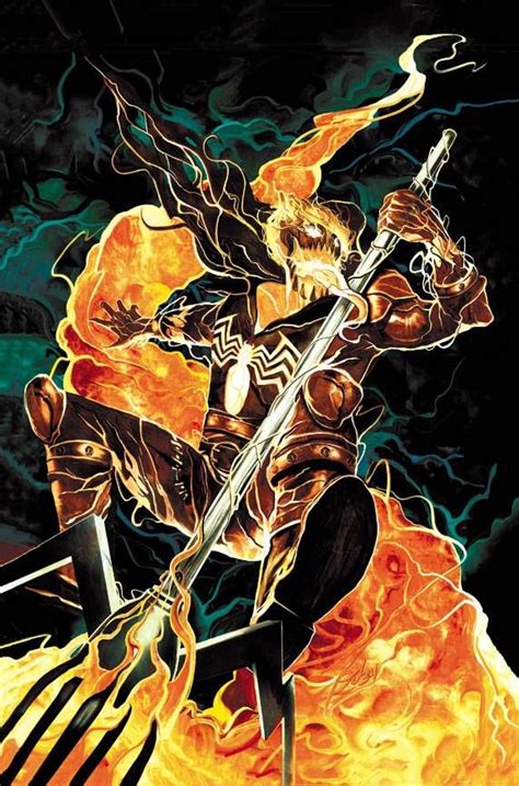 Venom Ghost Rider By Mike Del Mundo Ghost Rider Marvel Marvel Art