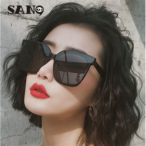 【ready stock】korean fashion square sunglasses women men retro style shopee philippines