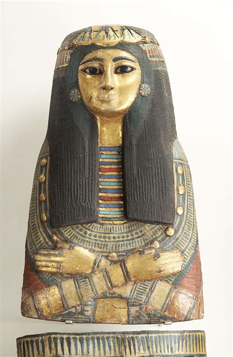 Coffin Lid Of The Mummy Of Takait Priestess Of Amun Re Liebieghaus