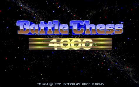 Battle Chess 4000 Download 1994 Board Game