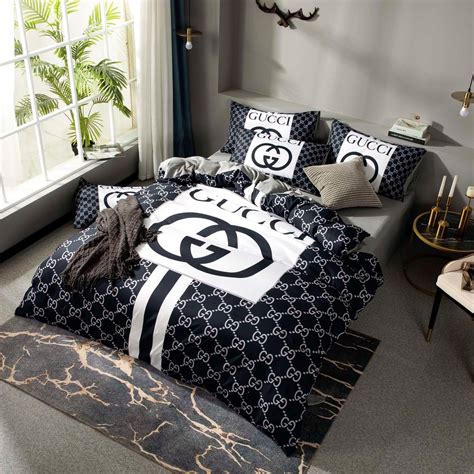 Buy Luxury Gucci Logo Fashion Brands 30 Bedding Set Bed Sets Bedroom