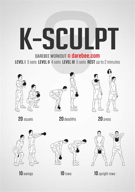 K Sculpt Workout Kettlebell Workout Kettlebell Workout