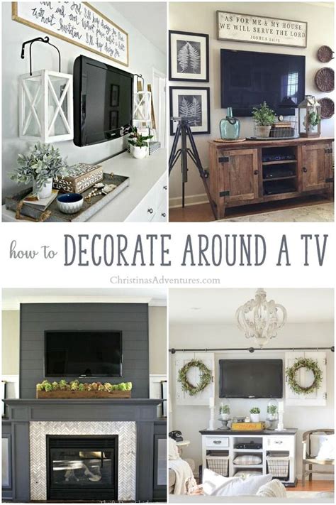 How To Decorate Around A Tv Christina Maria Blog Farm House Living