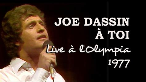 Joe Dassin концерт Live A L Olympia 1977г Youtube