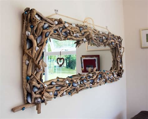 Driftwood Mirror Ideas Upcycle Art