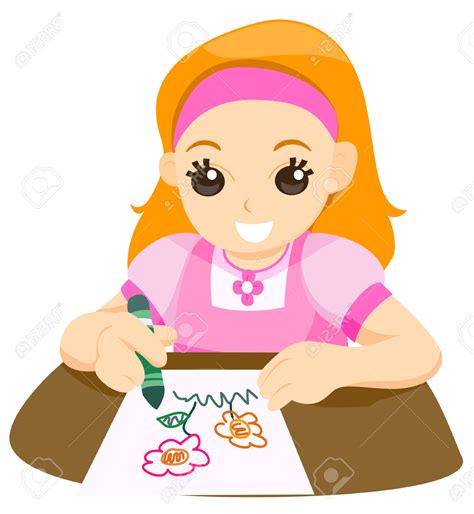 Child Drawing Clipart Clipground