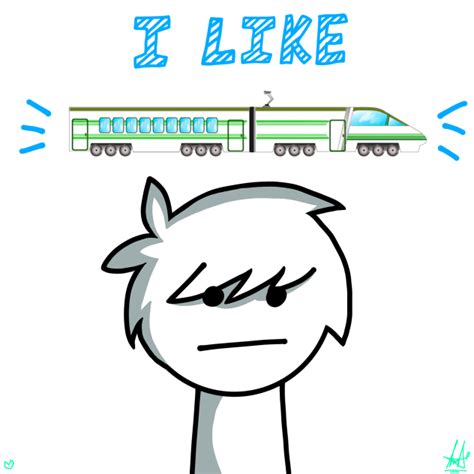 I Like Trains Ibispaint