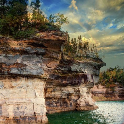 Pictured Rocks Michigan Photograph By Evie Carrier Fine Art America