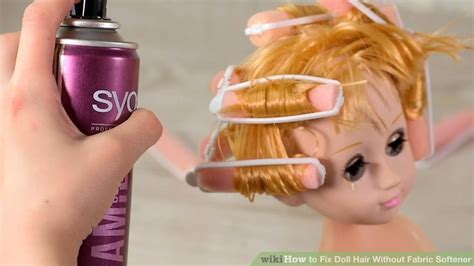 3 Ways To Fix Doll Hair Without Fabric Softener Wikihow