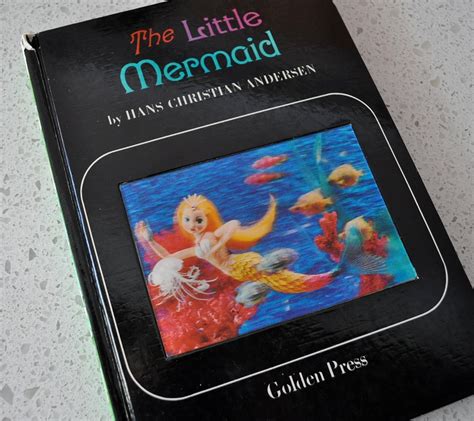 Vintage Golden Press Book The Little Mermaid By Hans Christian