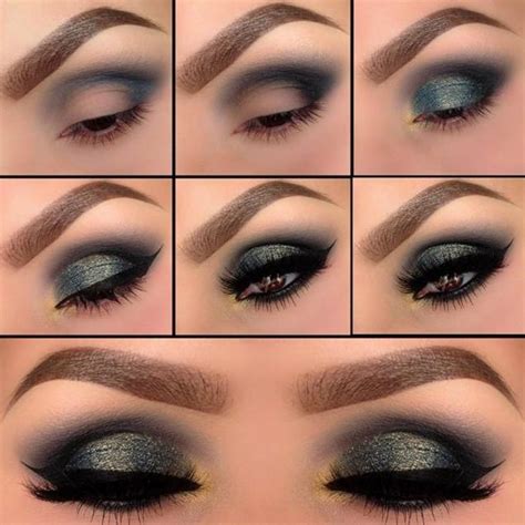 Eyeliners help in highlighting and defining the eyes. 20 Simple Easy Step By Step Eyeshadow Tutorials for Beginners - Her Style Code