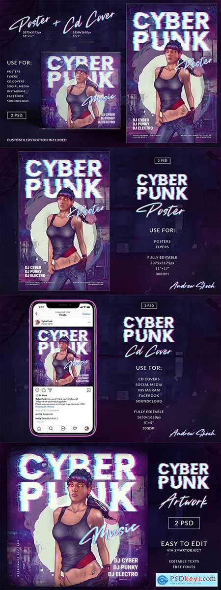 Let's dive in.subscribe for more: Cyberpunk Poster CD Cover » Free Download Photoshop Vector ...