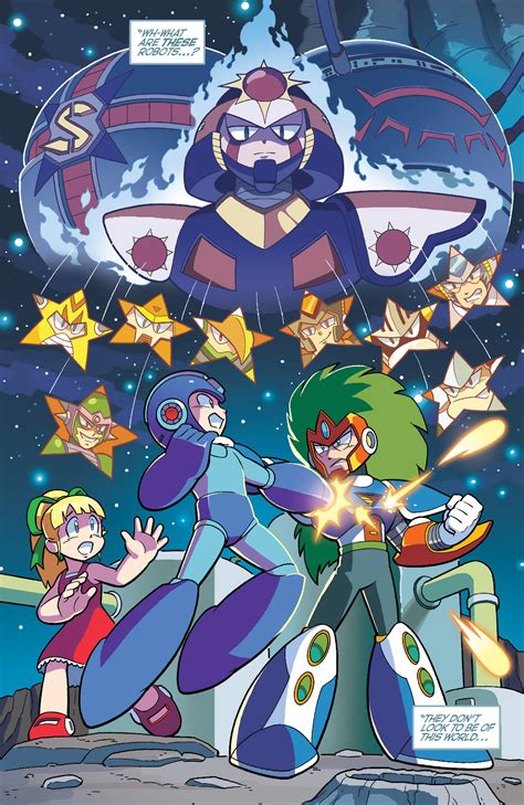 Read Online Mega Man Comic Issue