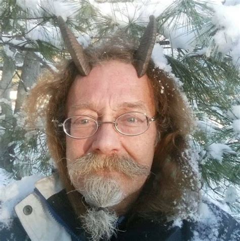 Pagan Priest Wins Right To Wear Horns In His Driving License Photo Metro News