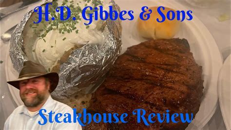 H D Gibbes Sons Steakhouse Youtube