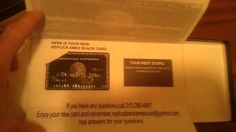 Maybe you would like to learn more about one of these? Working Replica AmEx Centurion Black Cards? - Bodybuilding.com Forums