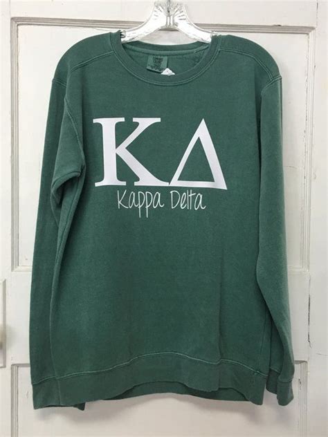 Kappa Delta Comfort Colors Sweatshirt Available In Other Sororities