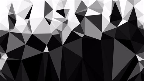 Free Black And White Polygon Background Graphic Design