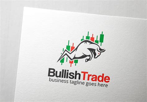 Bullish Trade Logo Branding And Logo Templates Creative Market