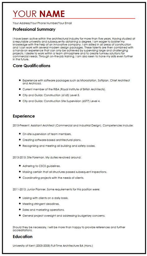 Take a look at our example cvs to discover which is right for you. Modern CV Example - MyPerfectCV