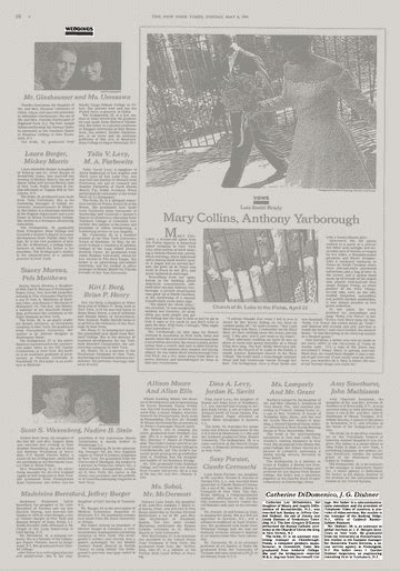 Weddings The New York Times
