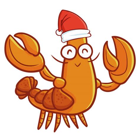Cartoon Of The Pic Of Crawfish Illustrations Royalty Free Vector