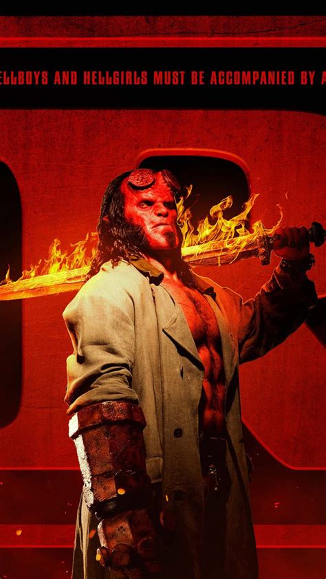 David Harbour As Hellboy 2019 4k Ultra Hd Mobile Wallpaper Hellboy