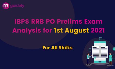 Ibps Rrb Po Prelims Exam Analysis For St August Check Here