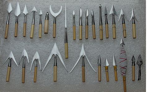 Medieval Arrowheads Forged By John Beavis Olivemead Forge Flickr