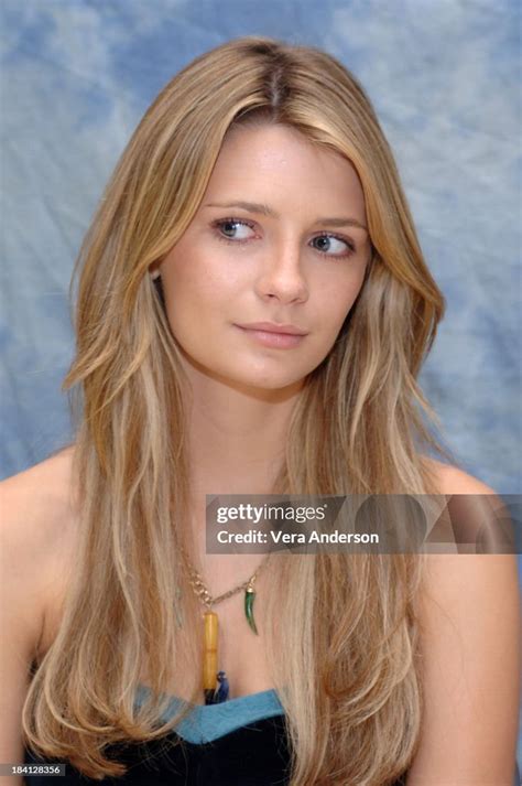 Mischa Barton During The Oc Press Conference With Mischa Barton