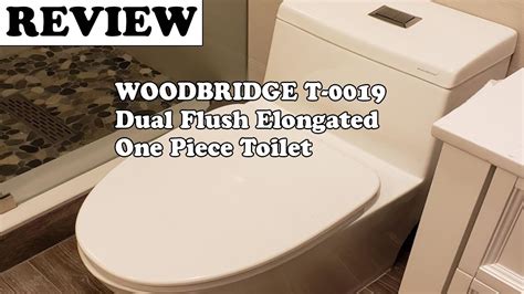 Woodbridge T 0019 Dual Flush Elongated One Piece Toilet Review 2020