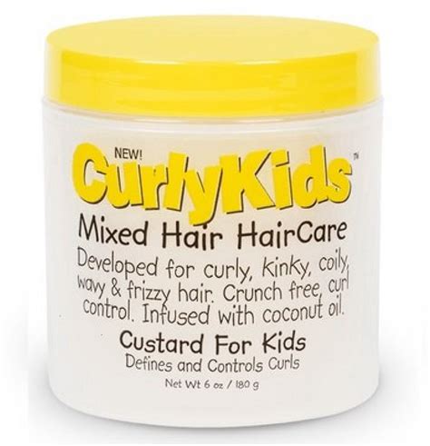 Curly Kids Mixed Hair Haircare Custard For Kids 6 Oz Pack Of 2